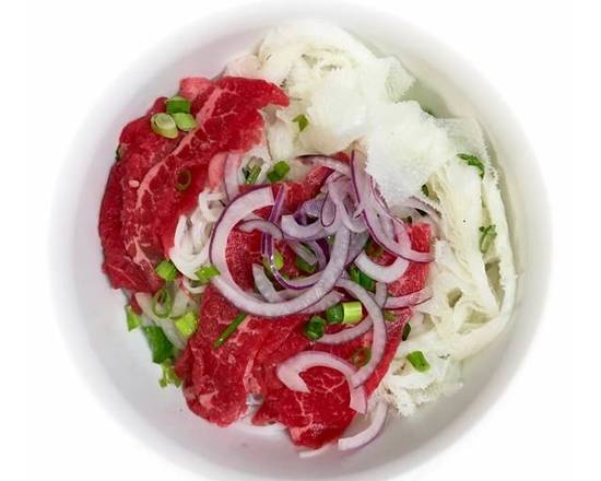 P12.Rare Beef, Tripe Pho-訂麵湯-Phở Tái Sách